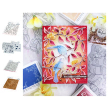 Diy Spring Botanicals Floral Print Chain Grid Coverplate Hot Foil Metal Dies stamps Butterflies Stencils Paper Card Drawing mold