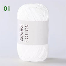 150g de hilo de algodón hueco genuino con núcleo de algodón de leche para zapatos de ganchillo, bufandas, bolsos, sombreros, tejido hecho a mano, materiales para mantas, paquete de hilo 1 pieza = 3 piezas = 150 gramos