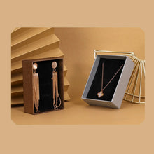 Jewelry Organizer Box Butterfly Bow pattern gift box for Engagement Ring Earrings Necklace Bracelet Display Packaging Gift