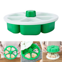 6 in 1 Onigiri Mold Triangle Sushi Mold Bento Box Sushi Making Kit Sushi mold Sushi Press Maker Rice Ball Mold Cooking Tools