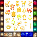 3V DIY LED Filament Light in Christmas and Halloween Shapes for Decor
