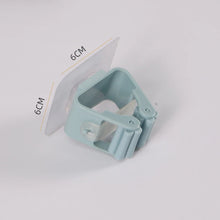 Adhesive Multi-Purpose Hooks Kitchen Bathroom Wall Mounted Mop Organizer Holder Brush Broom Organizer Holder Strong Hanger