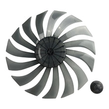 14 Inch Floor Fan Table Fan Blade With Nut Cover Household Silent Fan Blade Plastic Propeller Fan Blade 7 /9 /15 Leaves
