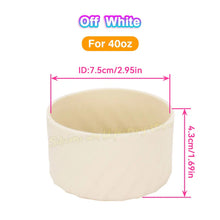 SW 40oz Silicone Cup Bottom Cover for Stanley Quencher Adventure Tumbler Protective Water Bottle Sleeve Antislip Cup Boot Sleeve
