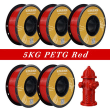 5KG PLA PETG TPU Filament 1.75mm High Quality 3D Printing Material Degradable Eco-friendly For 3D Printer Plastic 5 Rolls