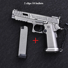 1:3 Alloy Model Mini Toy Gun Detachable Ejection Shell TTI2011 Metal Ornaments Decompression Toy Men's Gift  Home Accessories