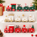 Christmas Decorations Train Xmas Tree Ornaments Holiday Party Home New Year 2026 Decor Navidad Gift Window Display Props