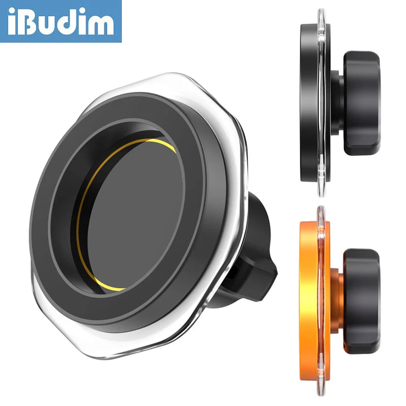Magnetic Ring Phone Holder for MagSafe Car Mount for iPhone 17 16 Magnet Phone Mount Accessories for 17mm Ball Head Base