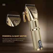 PopBarbers P800 Hair Trimmer for Men Professional Hair Clipper Barber Hair Cutting Machine 7000rpm 2 Gears Finishing Haircut