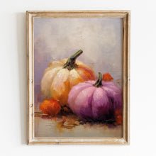 Vintage Floral Pumpkin Canvas Poster, Pink Autumn Halloween Wall Art Print - image 21
