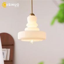 Modern Nordic Retro Glass Pendant Light Dining Room Hanging Chandelier E27 Fixture For Living Room Bedroom Kitchen Decoration L
