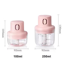 Electric Garlic Crusher USB Wireless Mini Vegetable Cutter Meat Grinder Sturdy Press Mincer Food Chopper Mixer Kitchen Tools