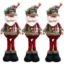 casa decoração decoracion casa Home decoration Christmas Santa Snowman-Reindeer Christmas Decoration Leg Table Mantel Decoration