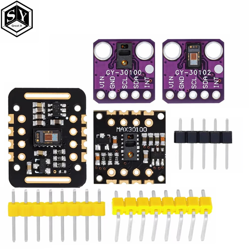 Módulo sensor de frecuencia cardíaca y oximetría de pulso GY-MAX30102