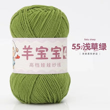 50g 1pc Hand Knitting Milk Cotton Yarn Knitted Blanket Sweater Scarf Doll Crochet Yarn wool thread line Crocheting amigurumi