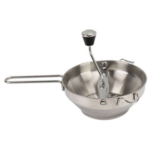 Manual Vegetable Mill Stainless Steel Food Rotary Mill Strainer Potato Strawberry Jam Masher Grinder with 3 Milling Disc