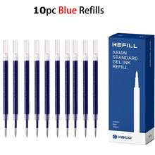 KACO Lucky Koi Gel Pens Gain Good Luck, Cute Carton 800m Writing Length Push Action Special Pen for Student Exams, Gift Stickers