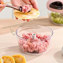 1PCS 500/900ML Manual Meat Mincer Garlic Chopper Rotate Garlic Press Crusher Vegetable Onion Cutter