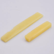 6 String Real Guitar Bone Nut 42*6*9MM/43*6*9MM and 72*3*9mm/72*3*12mm Bridge Saddle  Bone for acoustic/ LP electric guitar