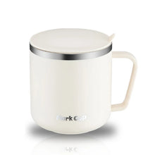400ml 304 Stainless Steel Coffee Mugs Portable Cups Heat Insulation Anti-fall Thermos Mug Home with Cover and Handle Mug
