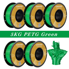 5KG PLA PETG TPU Filament 1.75mm High Quality 3D Printing Material Degradable Eco-friendly For 3D Printer Plastic 5 Rolls