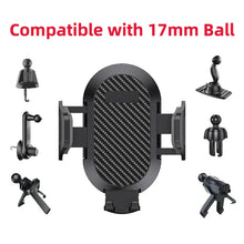 Car Mount Accessories Universal Rotatable Car Phone Holder Parts Compatible with devices 5-9cm in width For 17mm Ball Head Base
