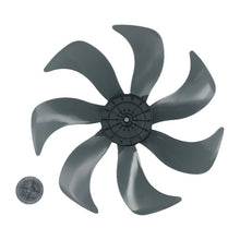 14 Inch Floor Fan Table Fan Blade With Nut Cover Household Silent Fan Blade Plastic Propeller Fan Blade 7 /9 /15 Leaves