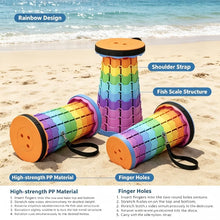 Heavy‑Duty Foldable Retractable Stool Lightweight Compact Aluminum Portable Camping Fishing Seat with Carry Storage Bag