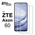 Screen Protector For ZTE Axon 60, Tempered Glass HD Crystal  9H Anti Scratch Case Friendly High Aluminum