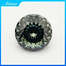 Gray 100 Faces Cut Moissanite Loose Stone VVS1 GRA Certified Moissanita Pass Diamond Tester for DIY Jewelry Making