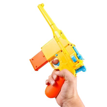 Hot 2025 Mauser C96 Toy Gun with Soft Bullets - 7-Round Ejectable Magazine & Removable Shell for Tactical Role Play Shooting Toy