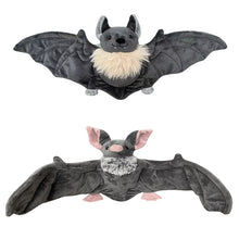Peluche de murciélago gris de 25 cm, adorable y suave, ideal como decoración para el hogar, regalo de cumpleaños o Navidad para niños