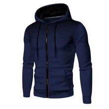 2023 Autumn and Winter New European and American Solid Color Fleece Sweater Pants Men's Casual Zipper Sports Hat Set