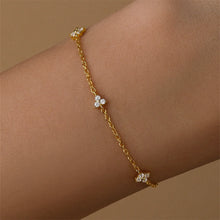AIDE 925 Sterling Silver Bracelet Sparkling Zircon Flower Cross Baroque Pearl Hand Lady Mother's Day Bracelet Jewelry Pulsera
