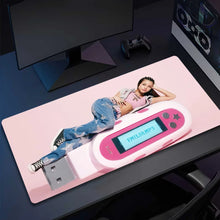 E-Emilia Singer Mernes .mp3 Mousepad Computer Office Game Table Mats XXL Rubber Anti-slip Gaming Keyboard Long Desk Pads