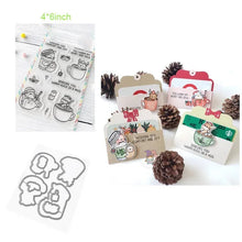 2021 Christmas Metal Cutting Dies diy Scrapbooking Photo Album Decorative Embossing Paper Card Crafts Die