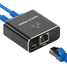 1000Mbps Ethernet Splitter Network Adapter RJ45 1X2 1X3 1X4 LAN Extender for PC Computer Router Switch Works At The Same Time