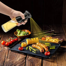 Pulverizador de aceite de oliva de 200/300/500 ml, botella de spray para aceite de cocina, pulverizador de aceite de oliva para barbacoa, rociador de aceite y vinagre para hornear