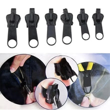6/12/24pcs, universal design and various sizes of instant zipper repair kit, DIY sewing zipper repair kit, zipper replacement
