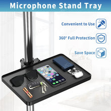 Universal Microphone Stand Tray High Quality Plastic Recording Sound Card Tray Live Streaming Music Stand Studio Mic Accessories