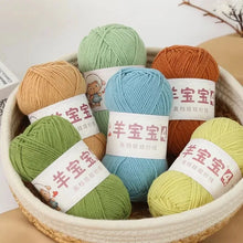 50g 1pc Hand Knitting Milk Cotton Yarn Knitted Blanket Sweater Scarf Doll Crochet Yarn wool thread line Crocheting amigurumi