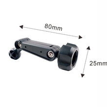 Car Phone Holder Extension Rod Air Outlet Display Adapter Extension Arm Modification Accessories 17mm Universal Ball Head