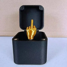 Out of the box pop-up Middle Finger Funny Gift Box Desk Home Decor Gifts Middle Finger Novelty Christmas Novelty Prank Gift