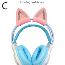 Headphones Accessories Cat Ear For Earphone Gaming Headsets Attachment Stereo Headset Decoration Lightweight Silicone Pendant