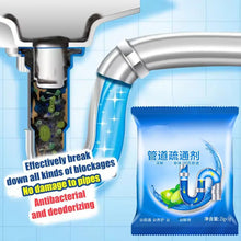 Powerful Kitchen Pipe Dredging Agent Strong Drain Cleaners Pipe Dredging Agent Kitchen Water Piping Sewer Toilet Cleaning Tool