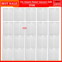 For Xiaomi Vacuum cleaner S20 / D106  E12 E10 B112 Accessories Replacement Main Side Brush Mop Cloth Filter Parts