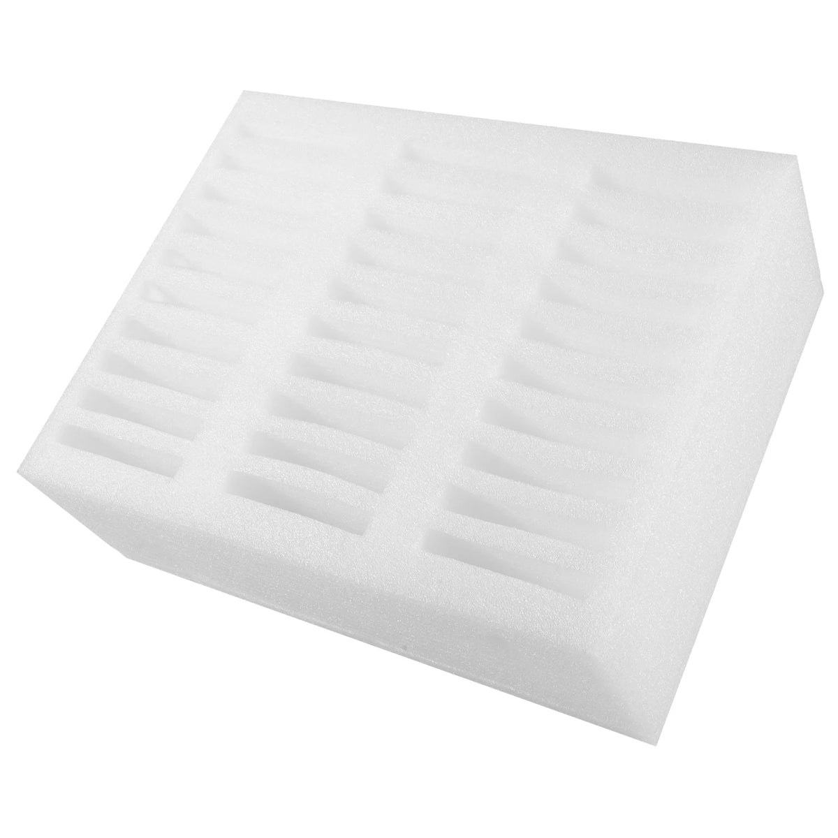 White Foam Phone Storage Box Multigrid Mobile Holder For School Office Baskets Cell Management Case Portable ganizer With