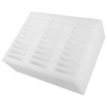 White Foam Phone Storage Box Multigrid Mobile Holder For School Office Baskets Cell Management Case Portable ganizer With