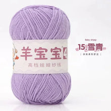 50g 1pc Hand Knitting Milk Cotton Yarn Knitted Blanket Sweater Scarf Doll Crochet Yarn wool thread line Crocheting amigurumi
