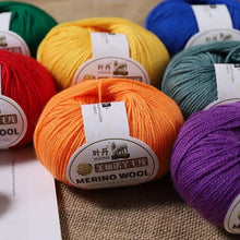 1Pc 50g Soft Merino Wool Yarn for hand knitting Anti-pilling Wool Crochet line knit Sweater Scarf hat Wool Thread warm lana